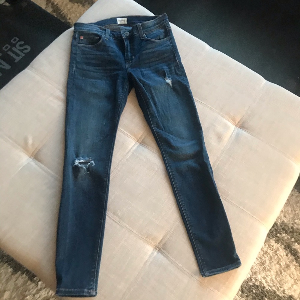 Hudson Distressed Jeans Size 27